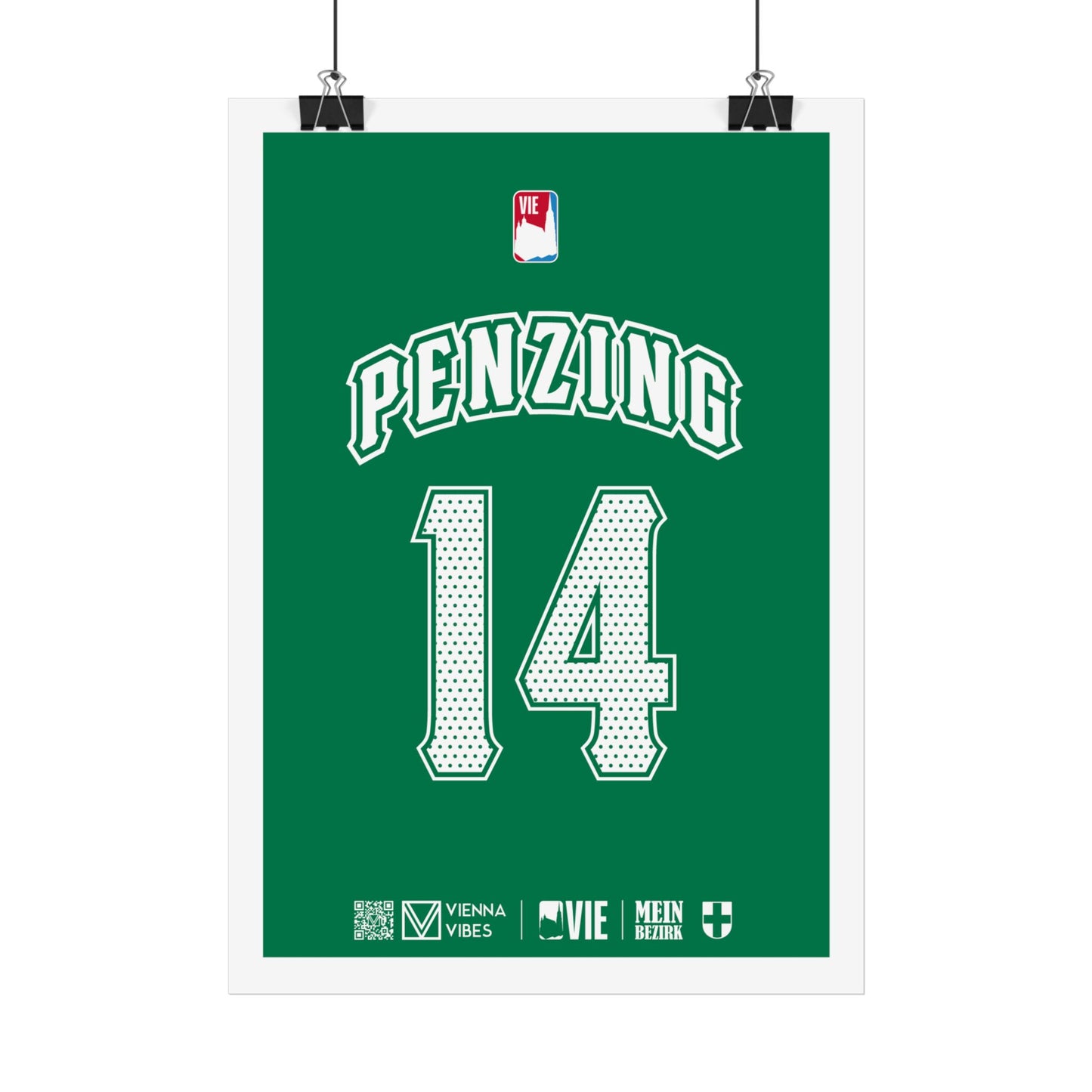 14 - Team Penzing - Trikot Art Print