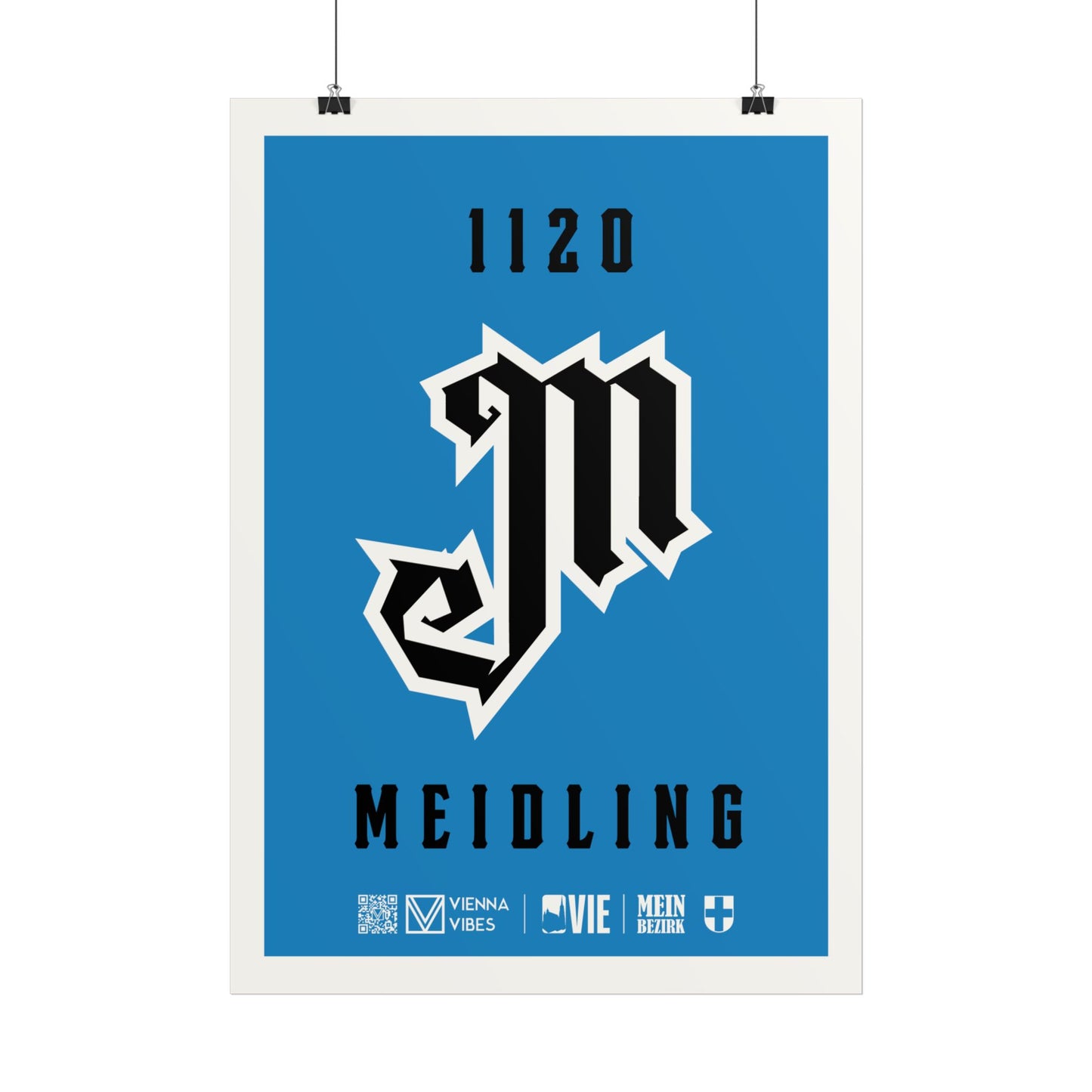 12 - Team Meidling Monogramm Art Print