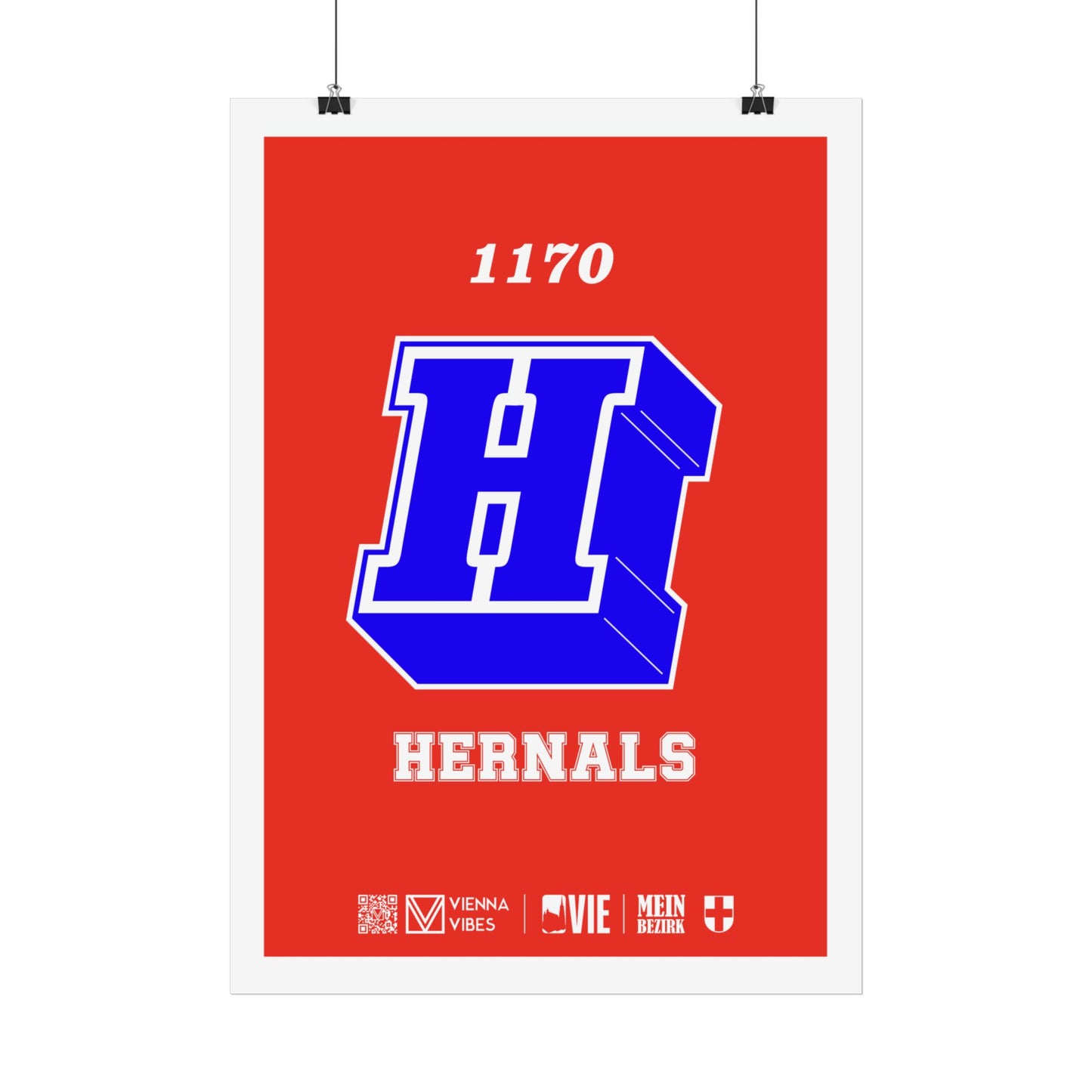 17 - Team Hernals Monogramm Art Print