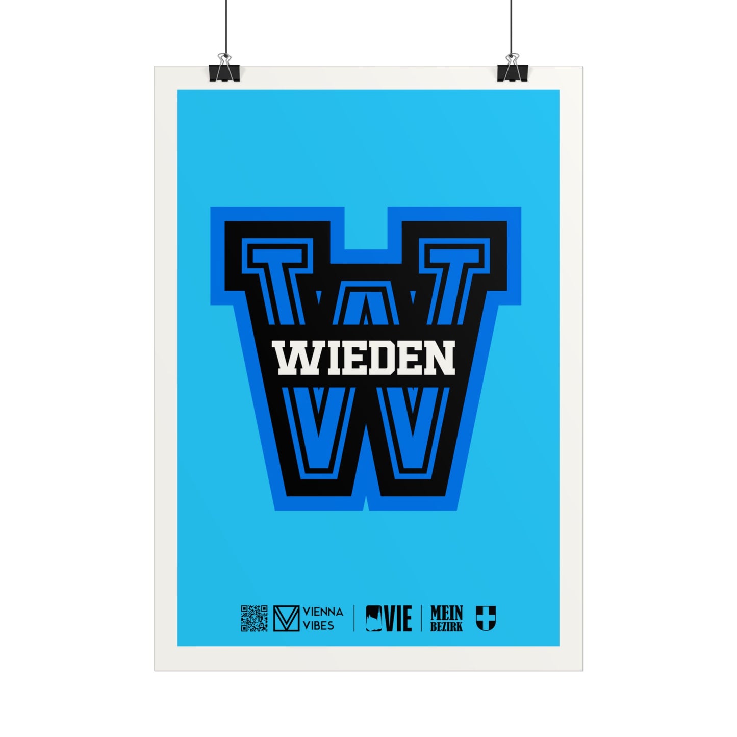 04 - Team Wieden Monogramm Art Print