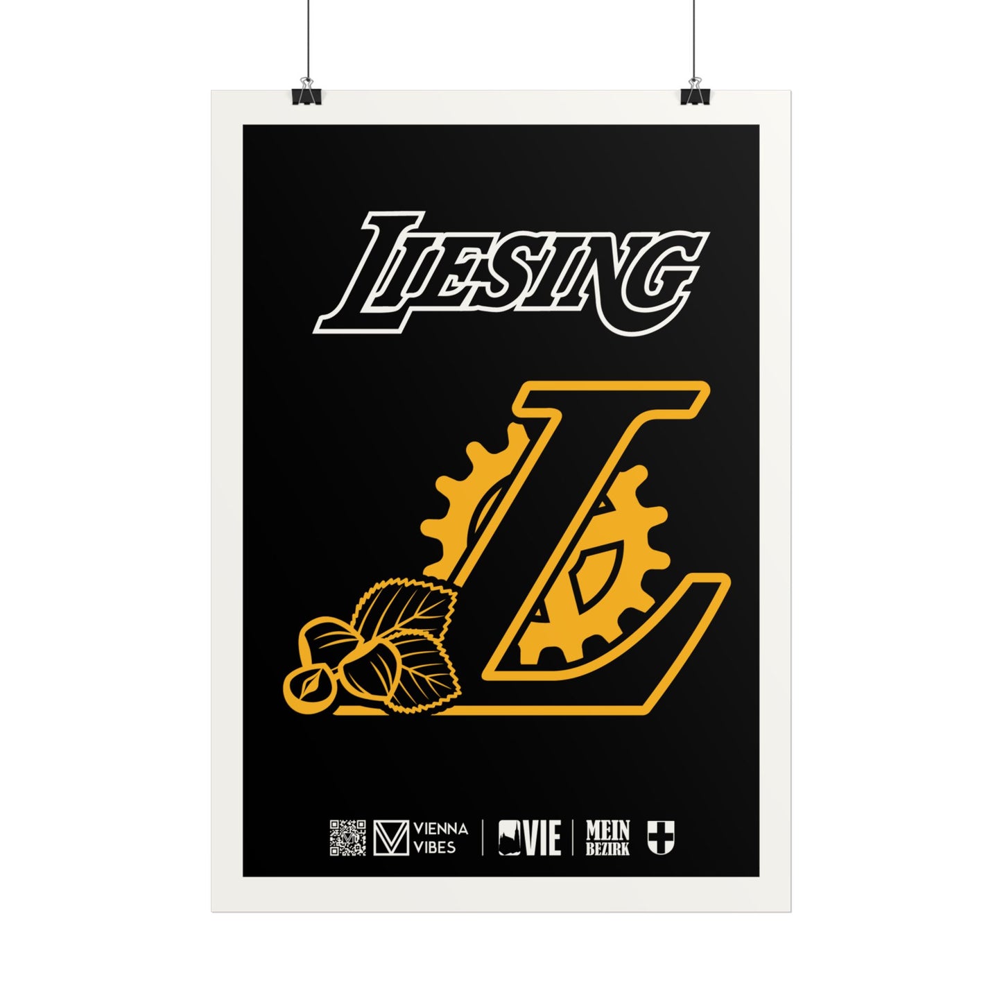 23 - Team Liesing Maskottchen/Logo Art Print