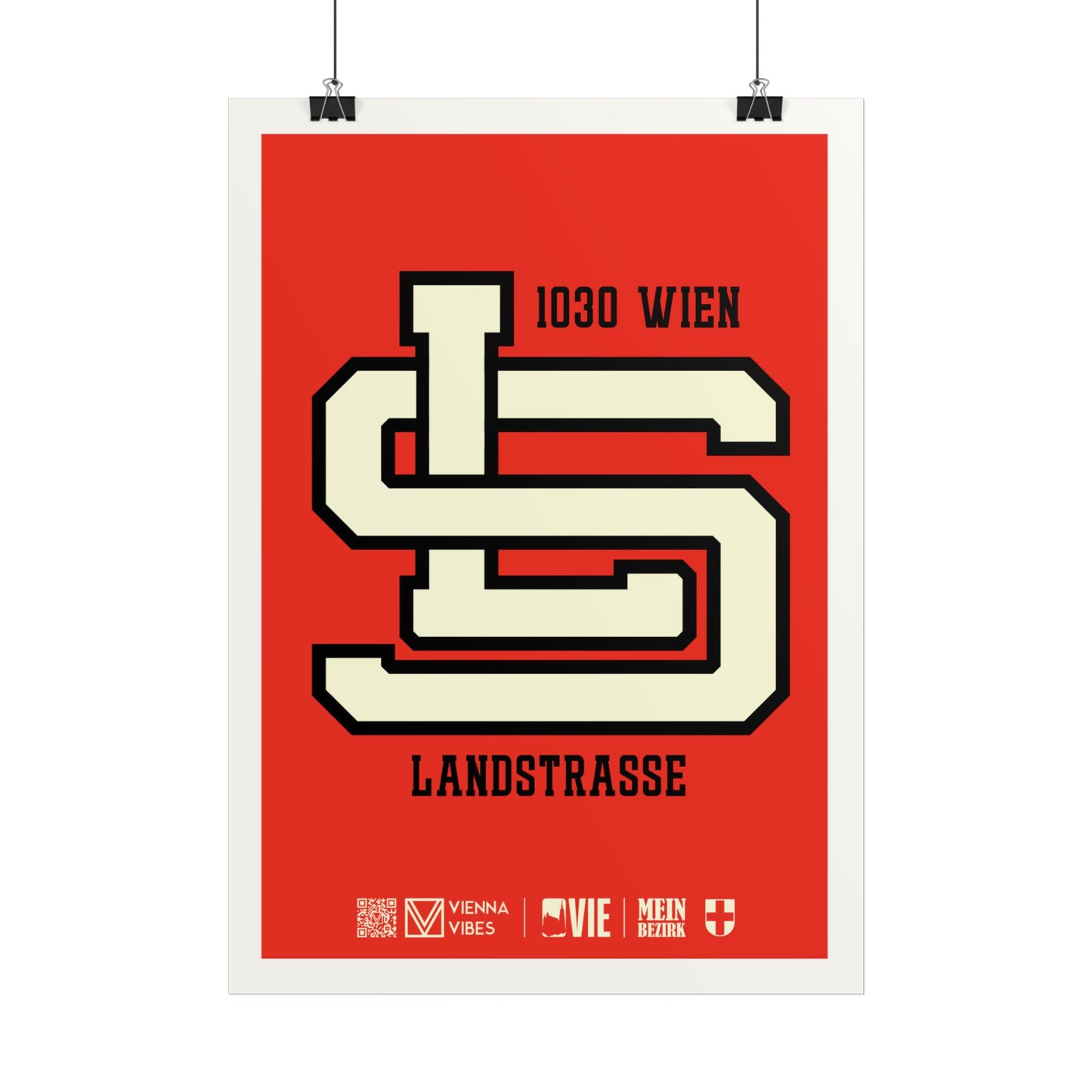 03 - Team Landstraße Monogramm Art Print