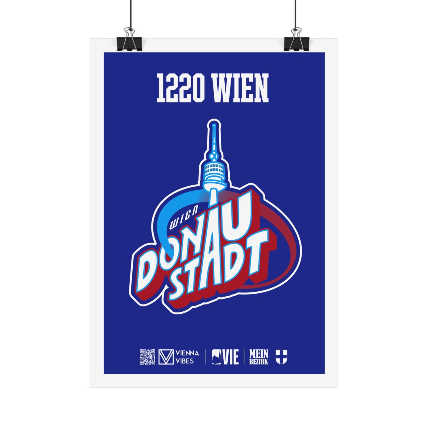 22 - Team Donaustadt Maskottchen/Logo Art Print