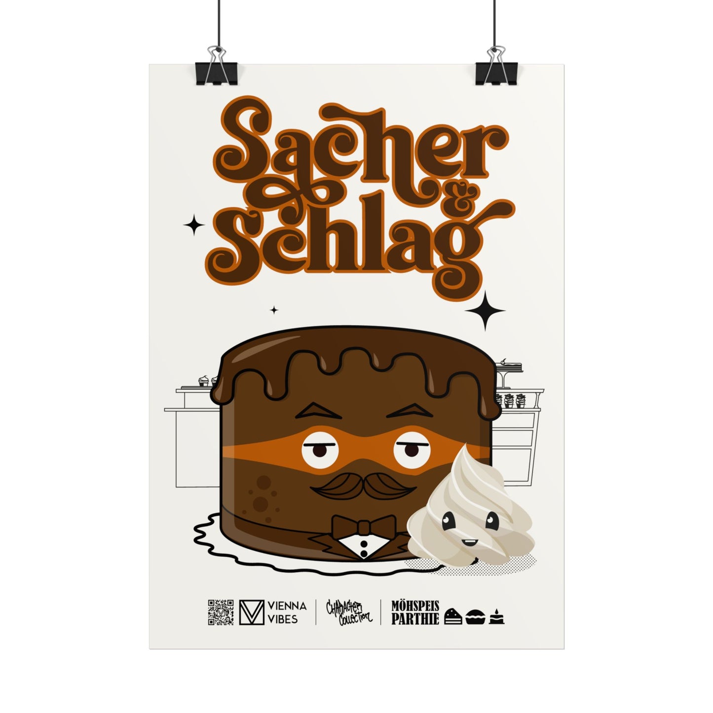 Sacher und Schlag - Art-Print