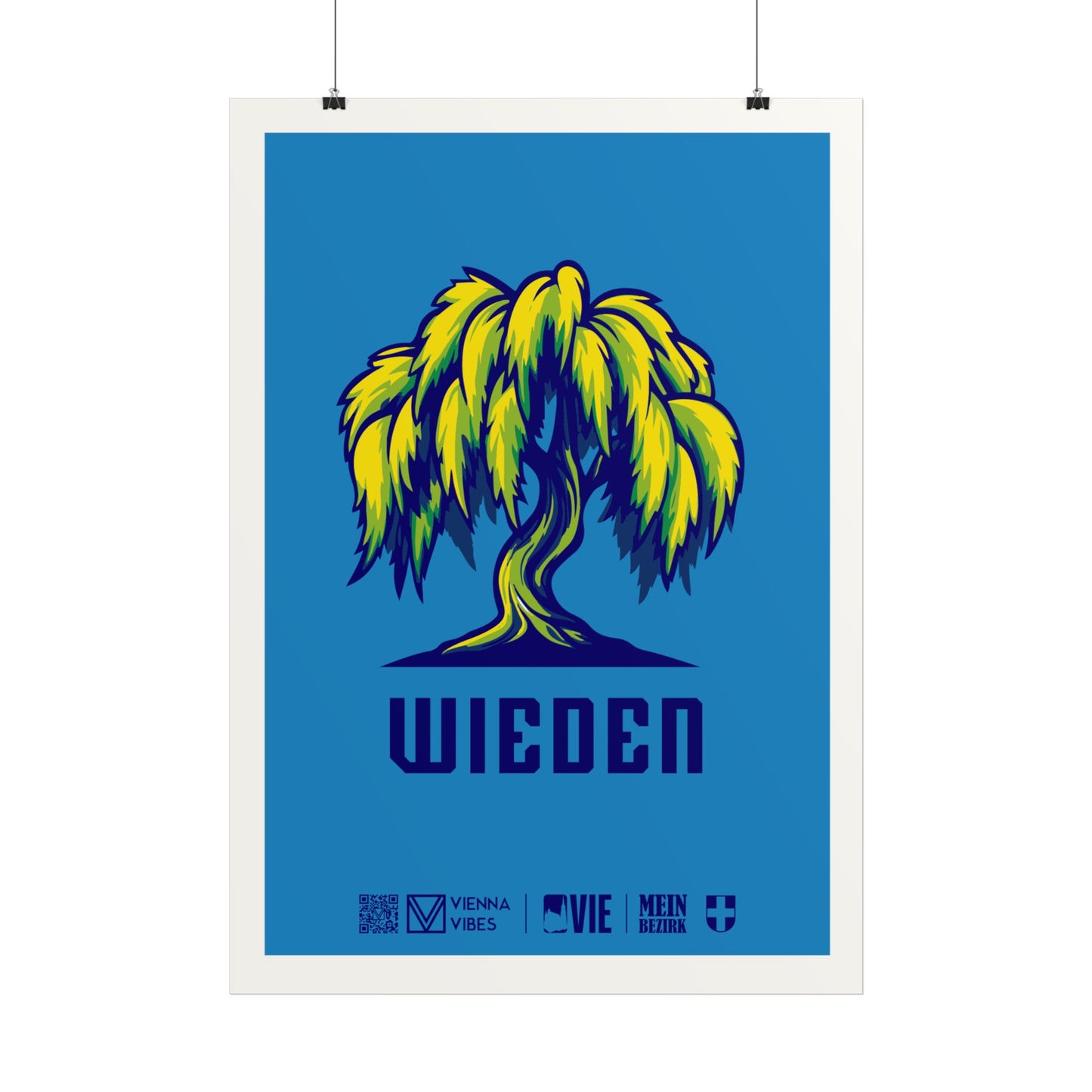 04 - Team Wieden Maskottchen/Logo Art Print