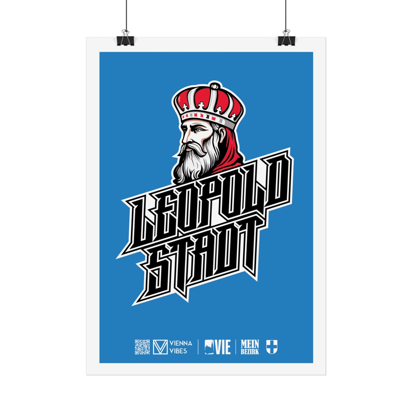 02 - Team Leopoldstadt Schriftzug Art Print