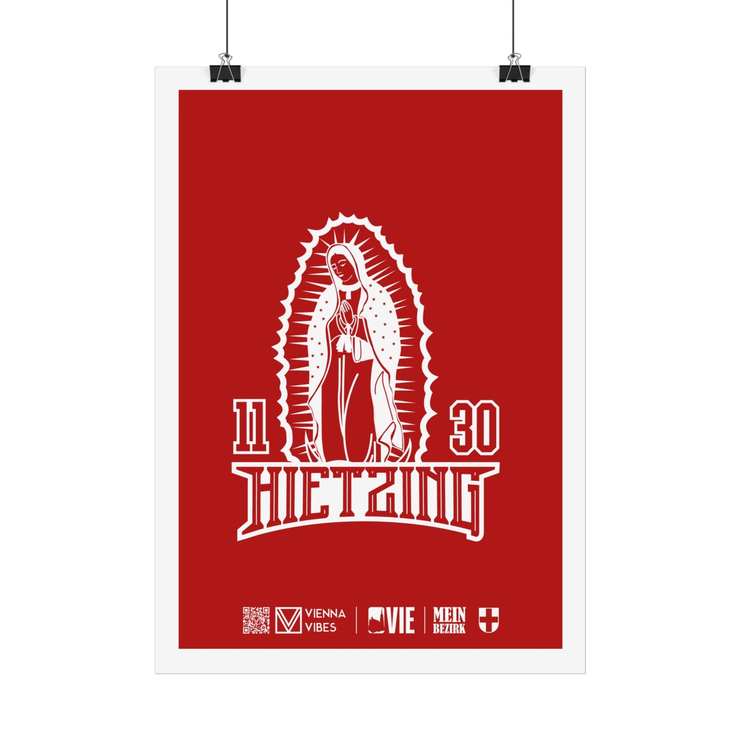 13 - Team Hietzing Maskottchen/Logo Art Print