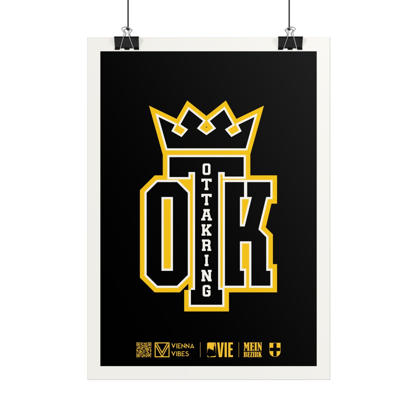 16 - Team Ottakring Monogramm Art Print