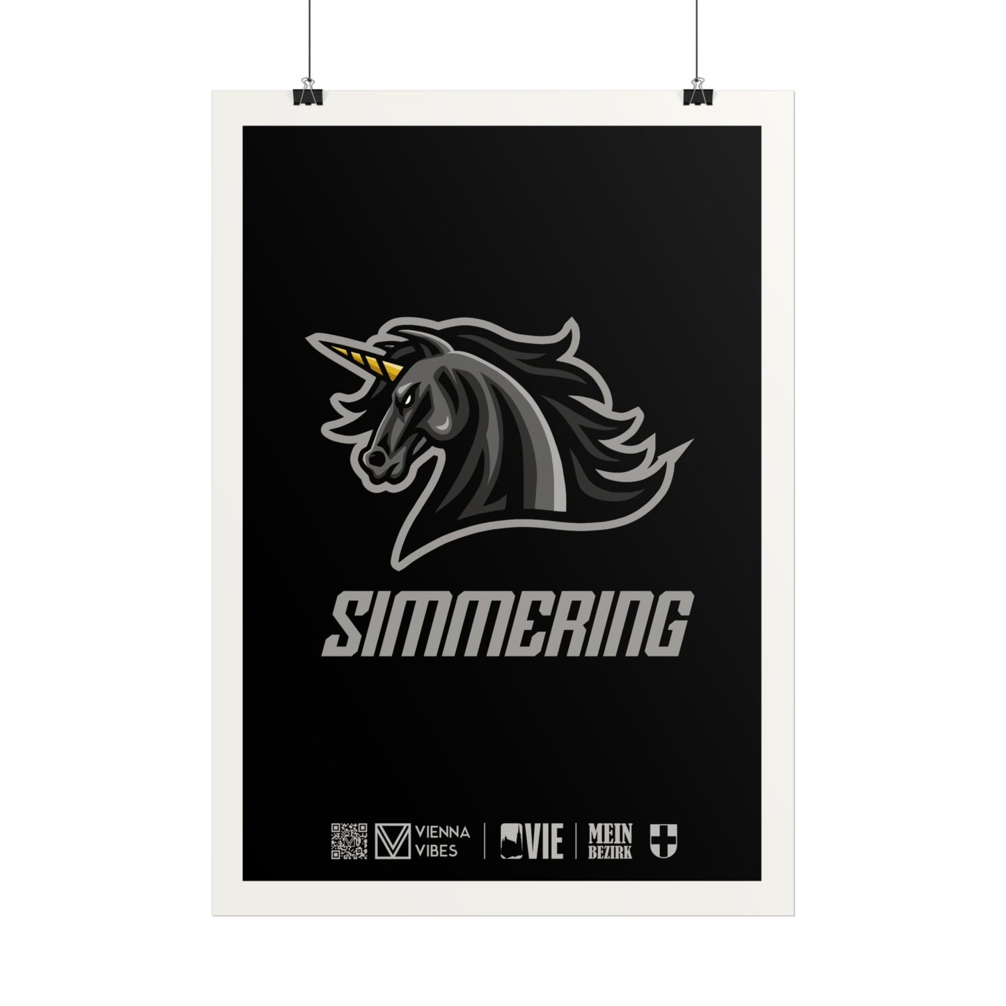 11 - Team Simmering Maskottchen/Logo Art Print