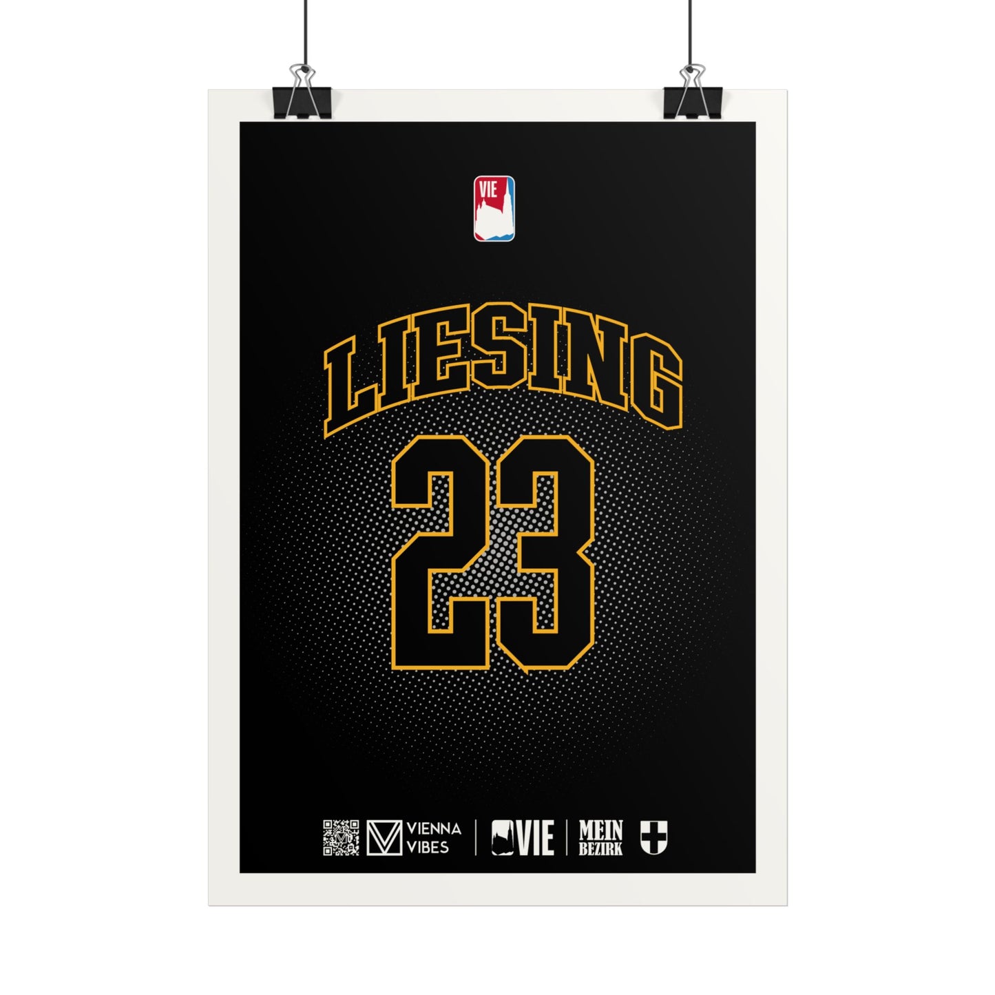 23 - Team Liesing - Trikot Art Print