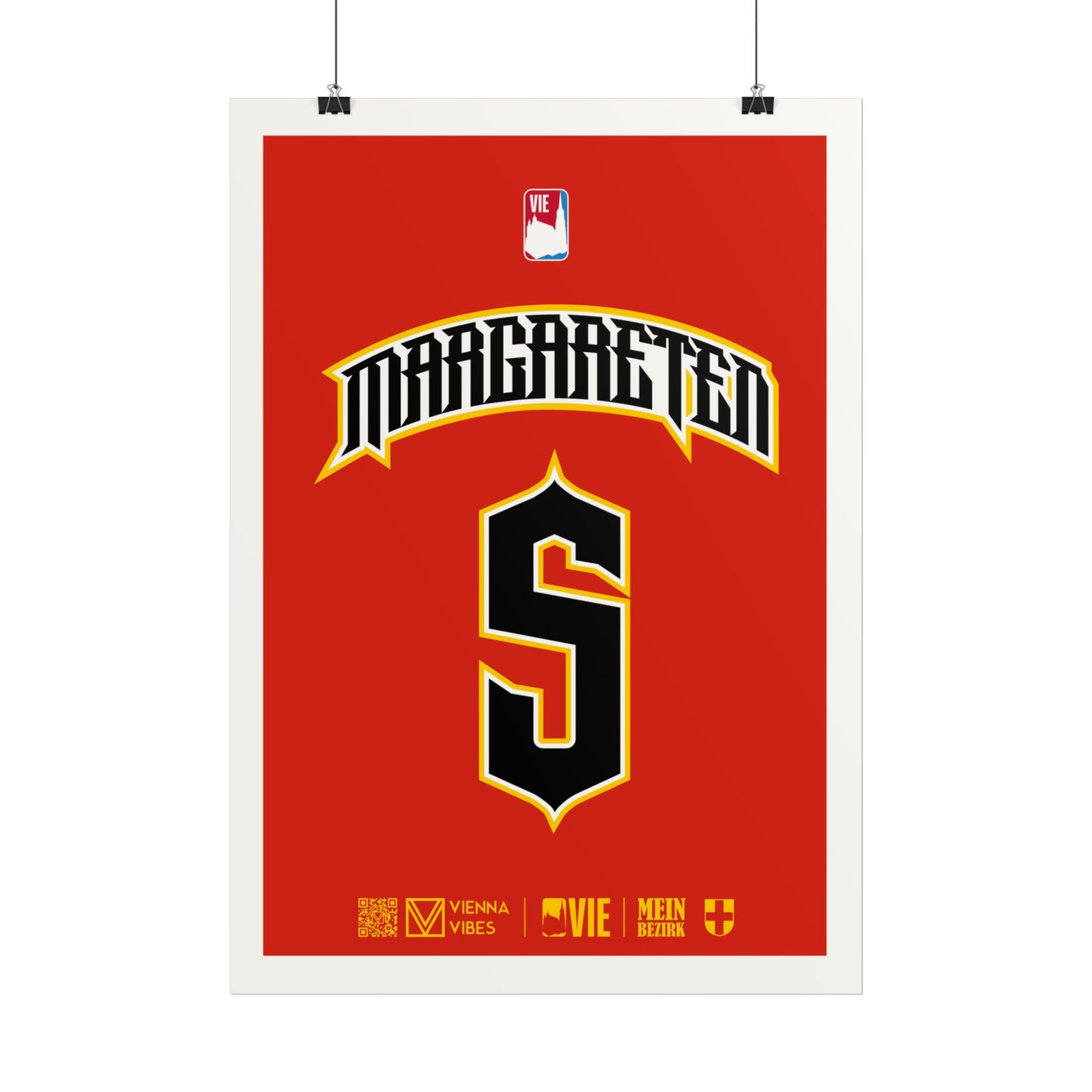 05 - Team Margareten - Trikot Art Print