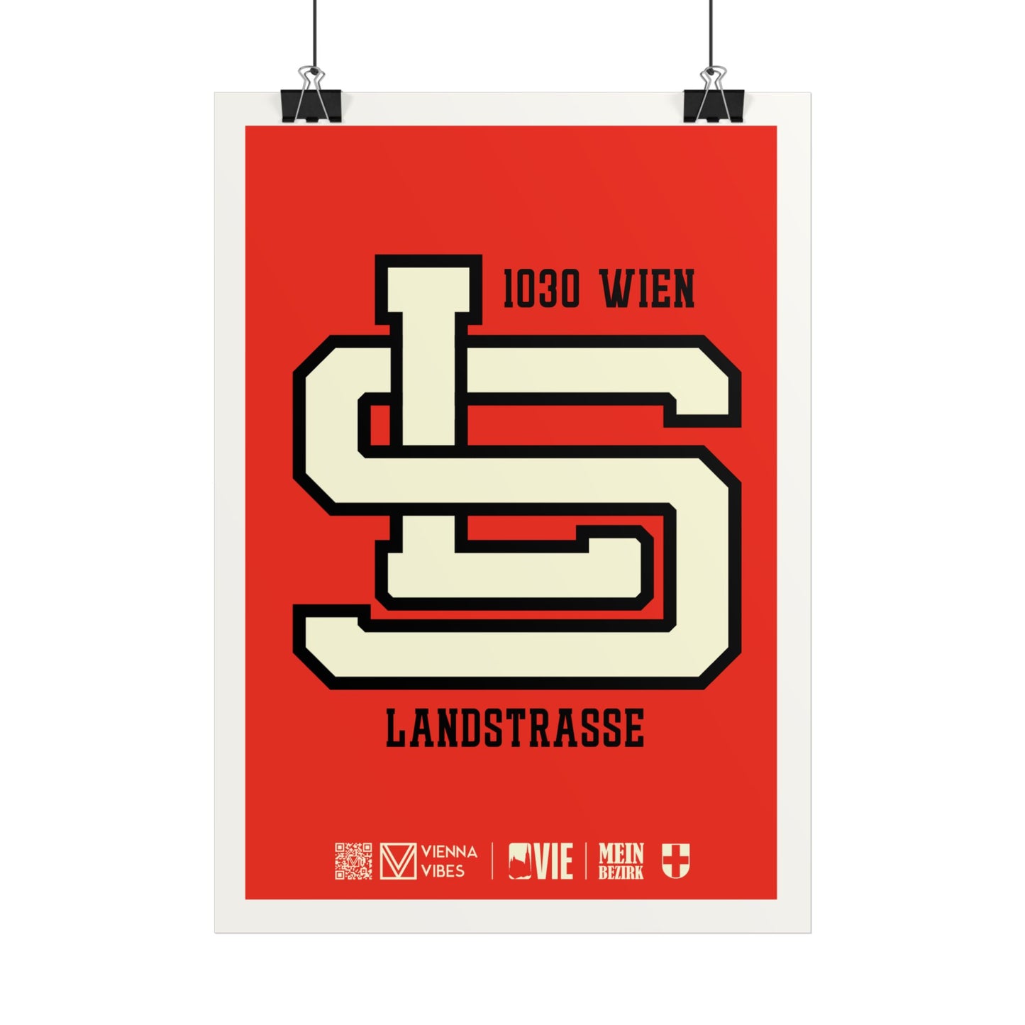 03 - Team Landstraße Monogramm Art Print