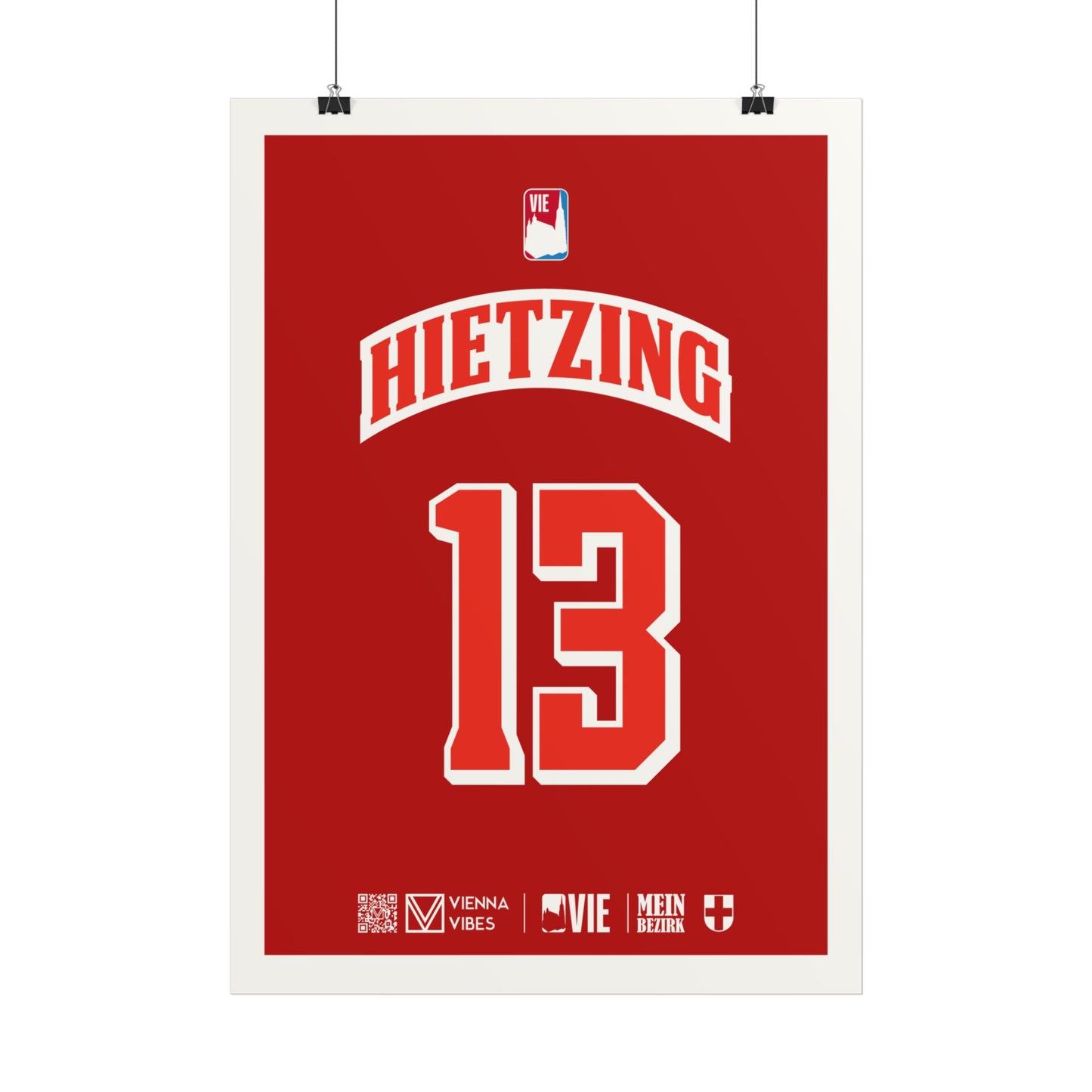 13 - Team Hietzing - Trikot Art Print