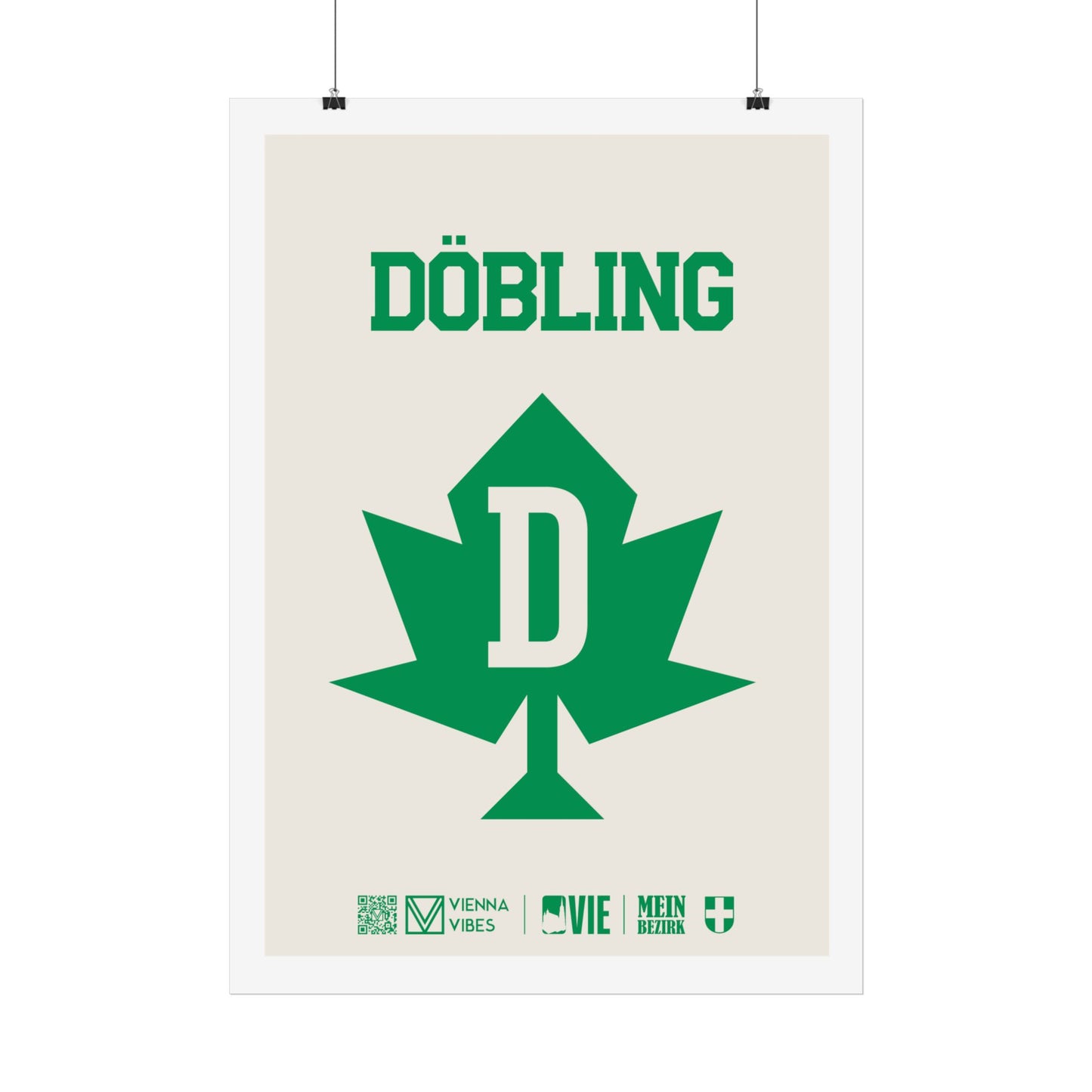 19 - Team Döbling Monogramm Art Print