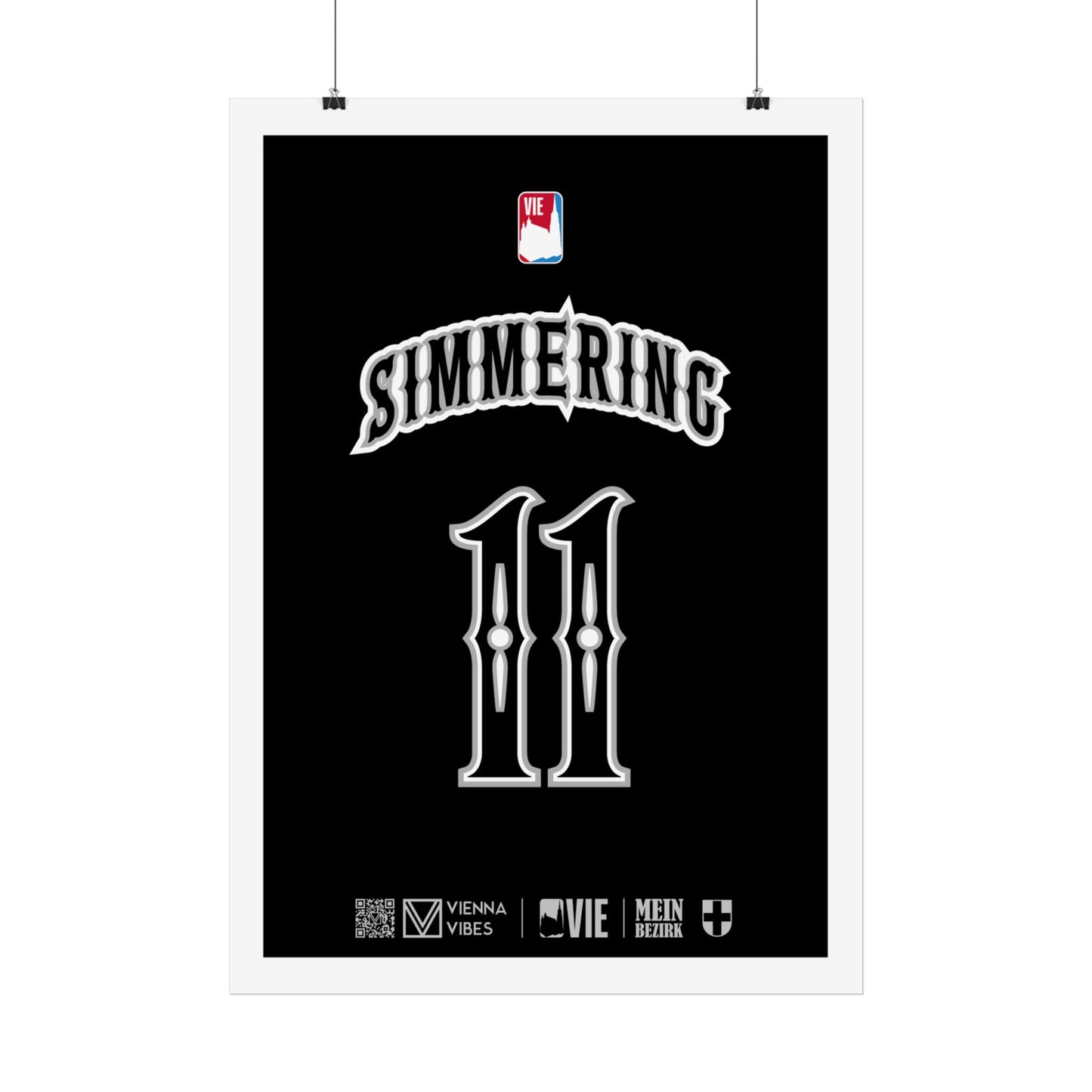 11 - Team Simmering - Trikot Art Print