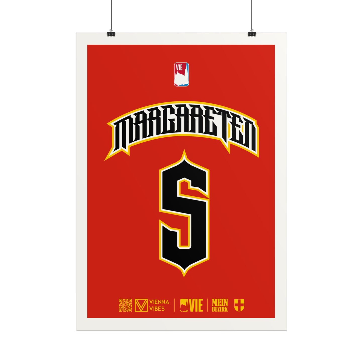 05 - Team Margareten - Trikot Art Print