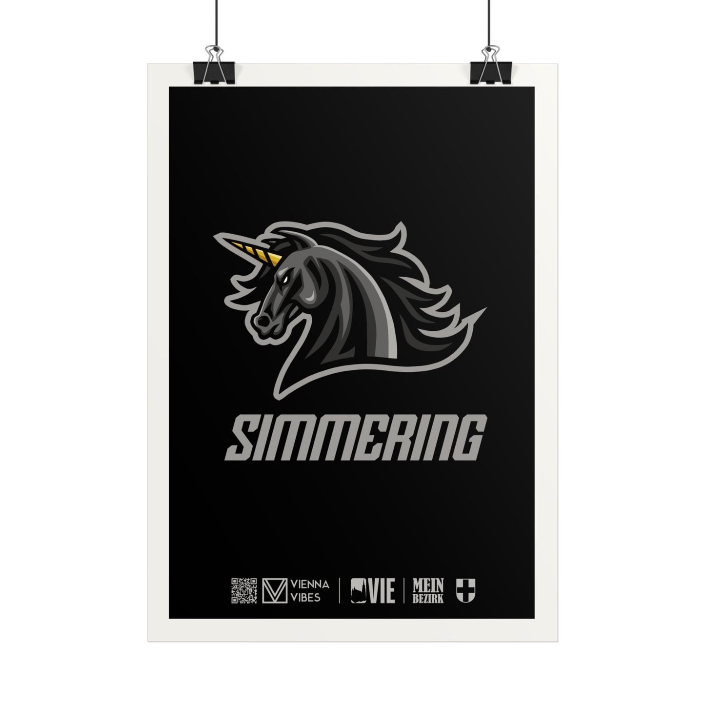 11 - Team Simmering Maskottchen/Logo Art Print