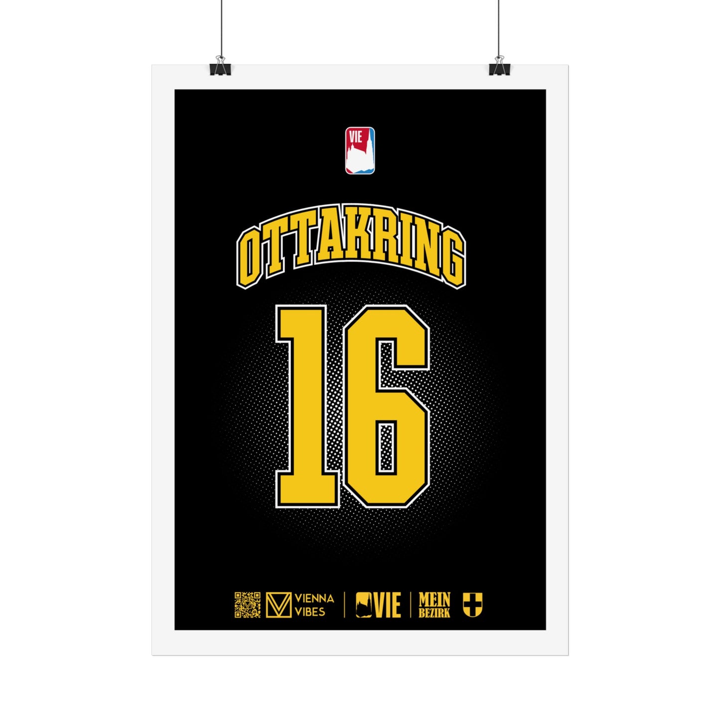 16 - Team Ottakring - Trikot Art Print