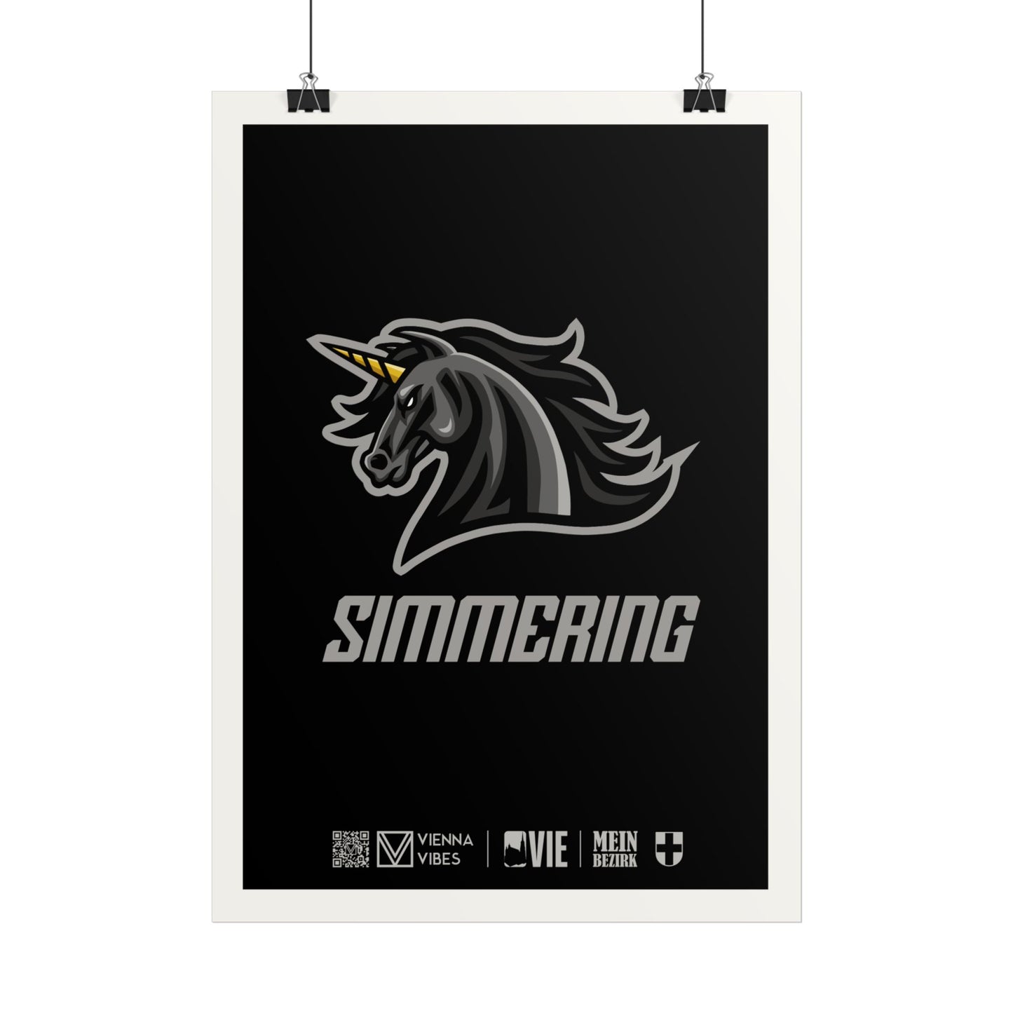 11 - Team Simmering Maskottchen/Logo Art Print