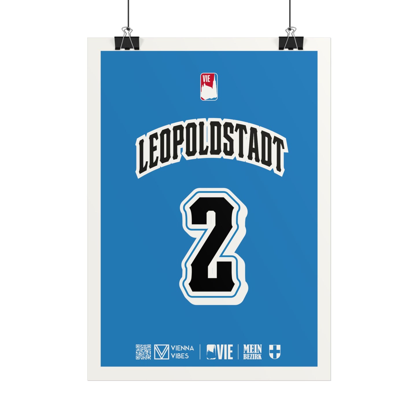 02 - Team Leopoldstadt - Trikot Art Print