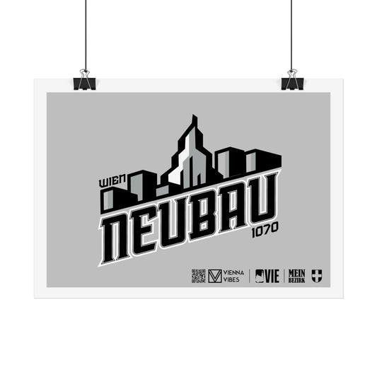 07 - Team Neubau Schriftzug Art Print