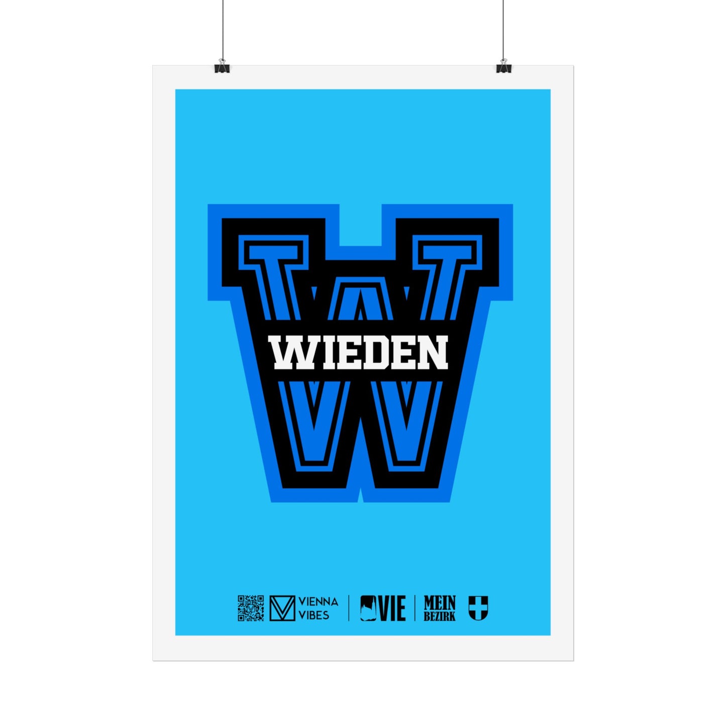 04 - Team Wieden Monogramm Art Print