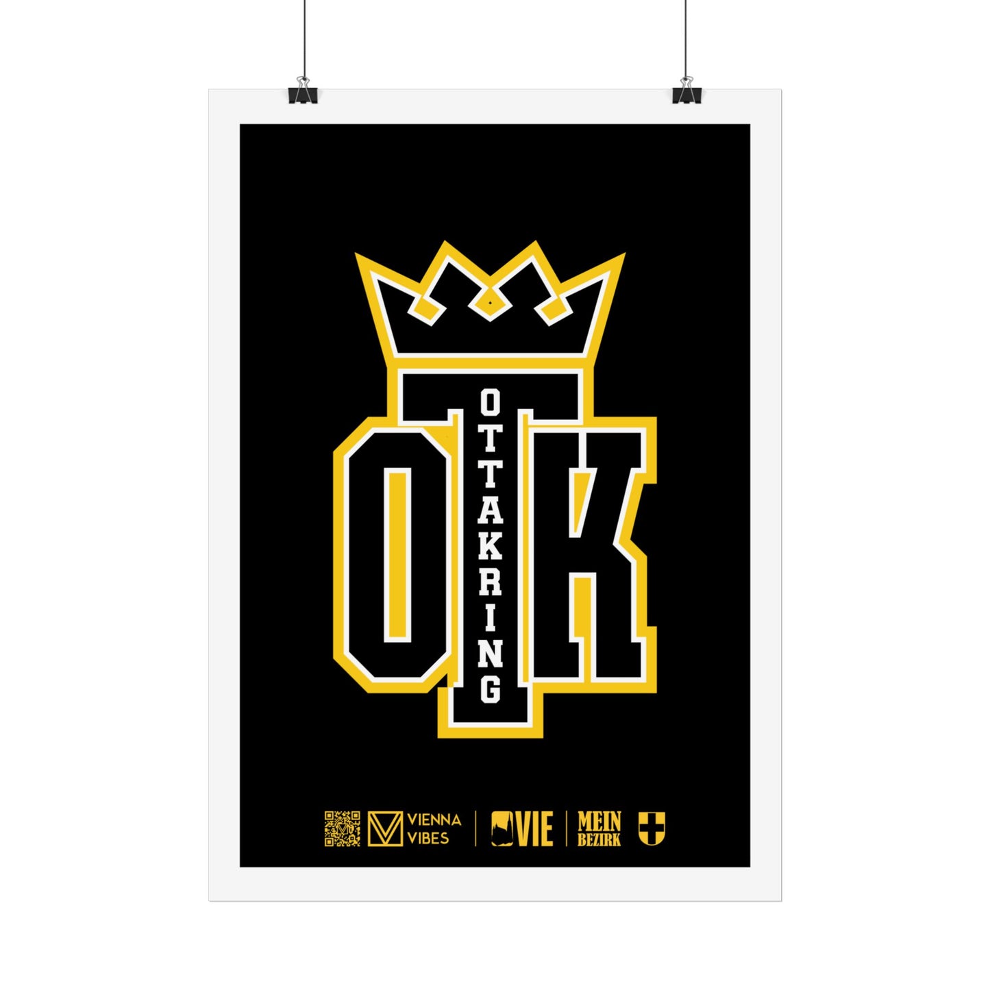 16 - Team Ottakring Monogramm Art Print