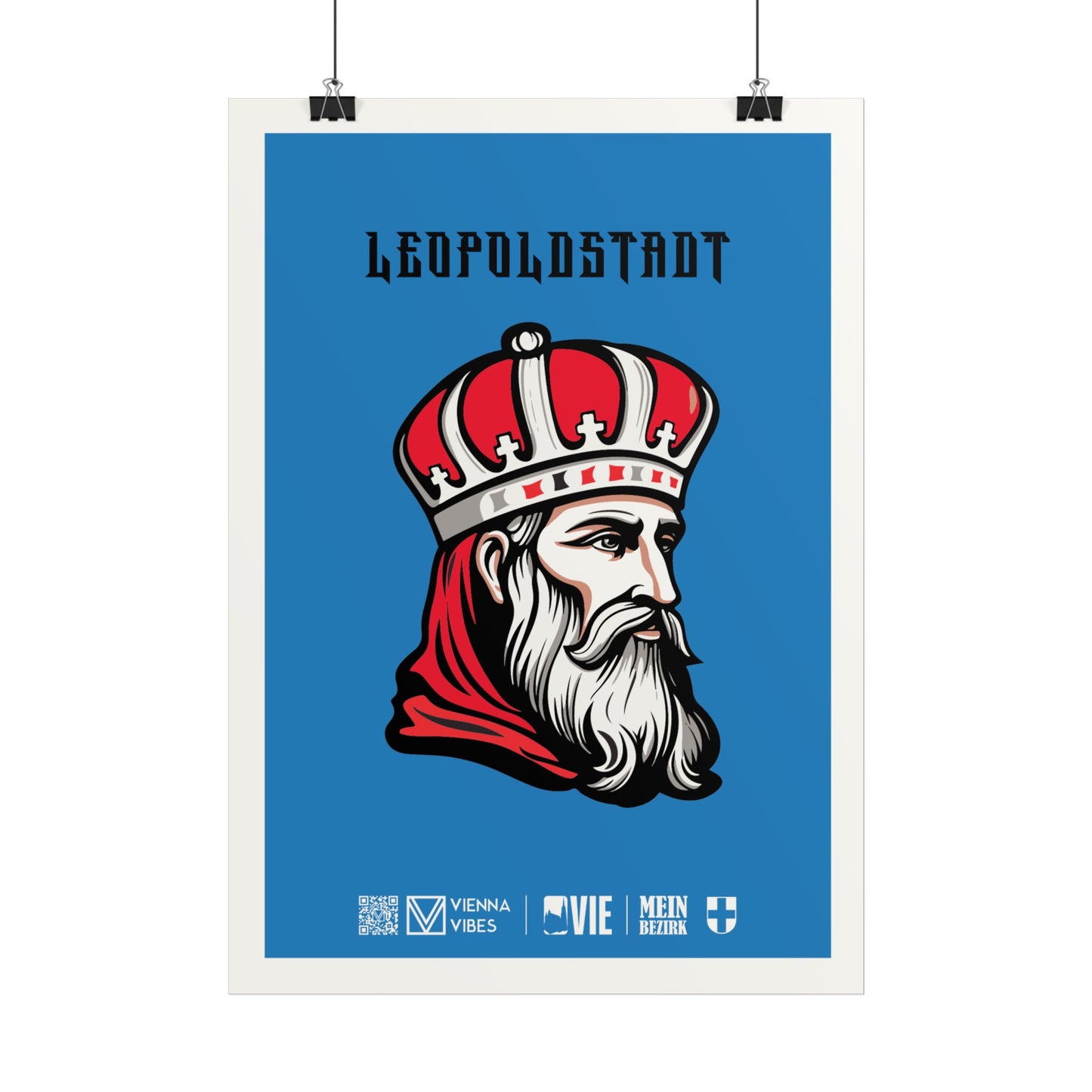 02 - Team Leopoldstadt Maskottchen/Logo Art Print