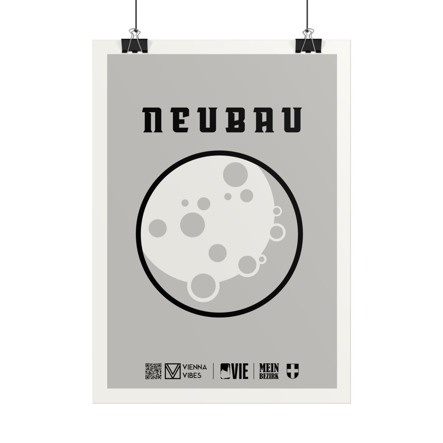 07 - Team Neubau Maskottchen/Logo Art Print