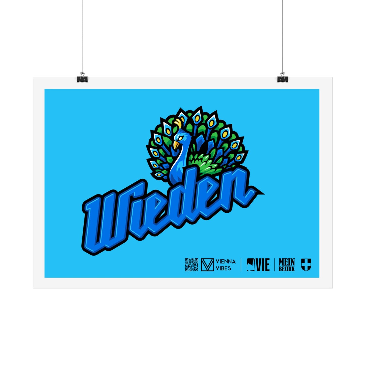 04 - Team Wieden Schriftzug Art Print