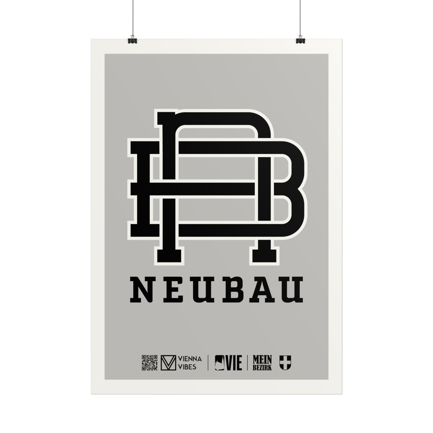 07 - Team Neubau Monogramm Art Print