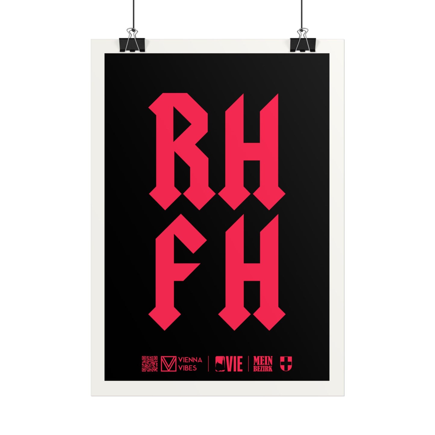 15 - Team Rudolfsheim Monogramm Art Print