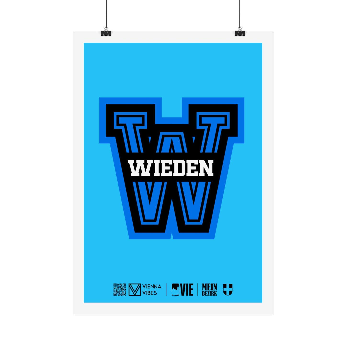 04 - Team Wieden Monogramm Art Print