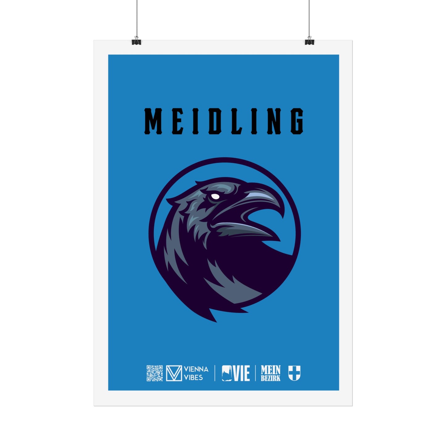 12 - Team Meidling Maskottchen/Logo Art Print