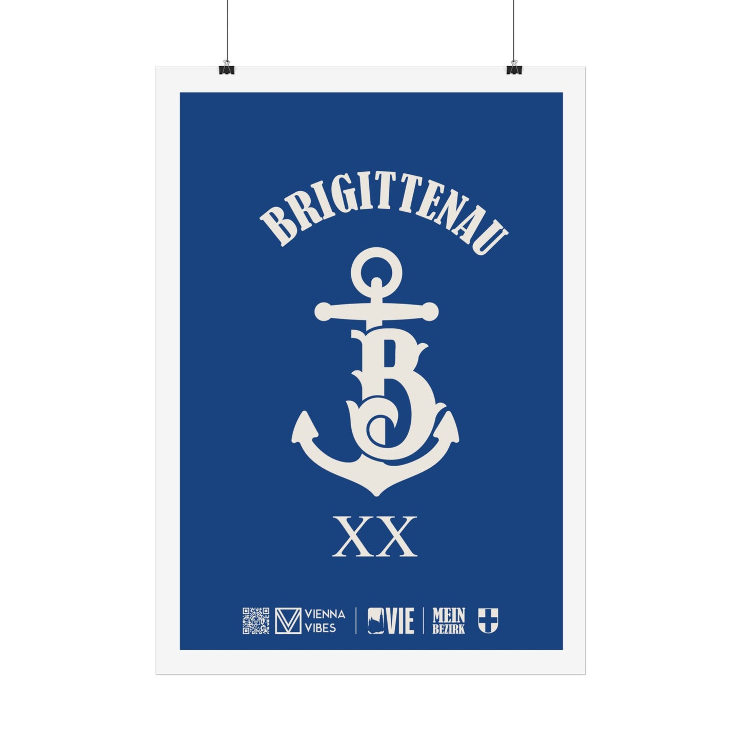 20 - Team Brigittenau Monogramm Art Print