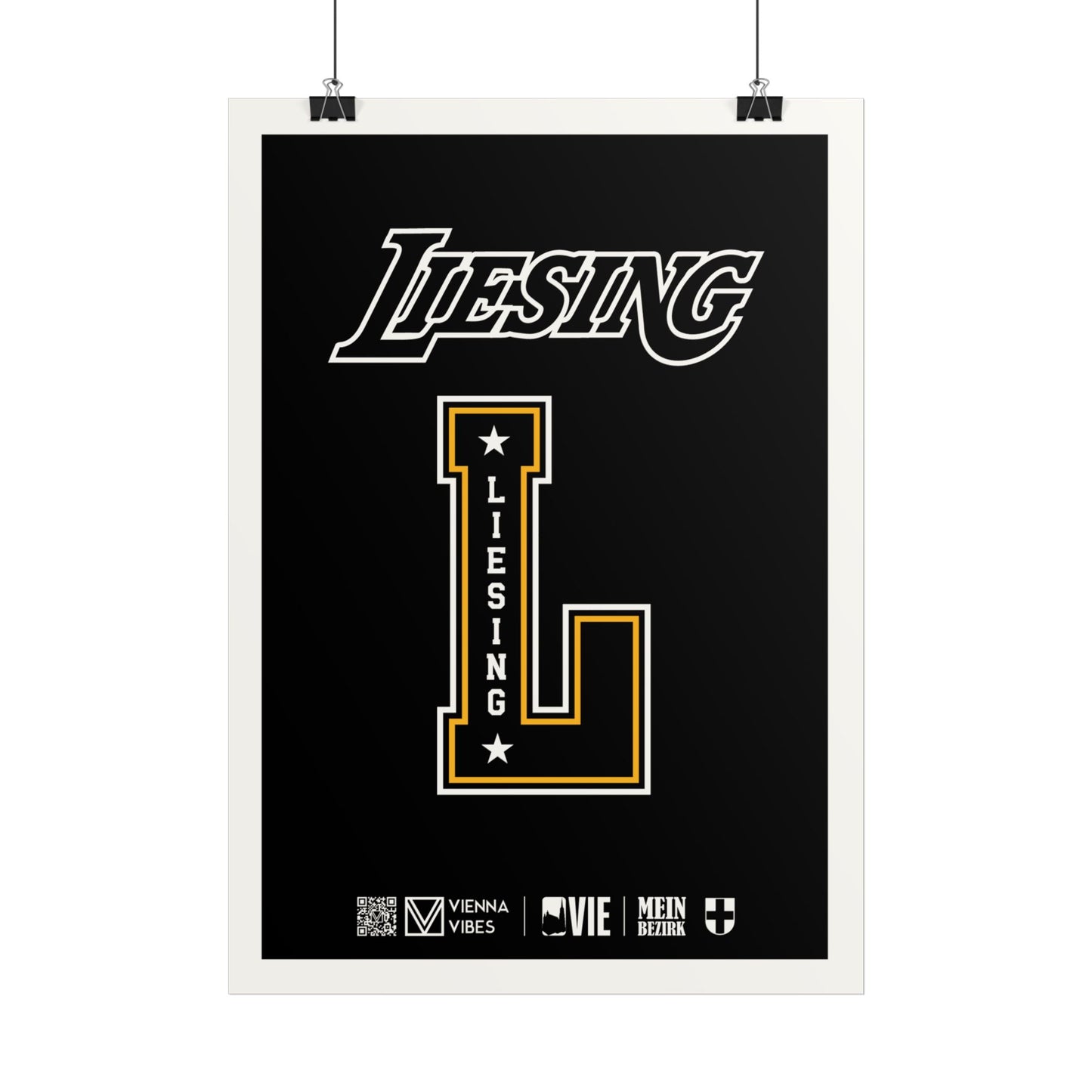 23 - Team Liesing Monogramm Art Print