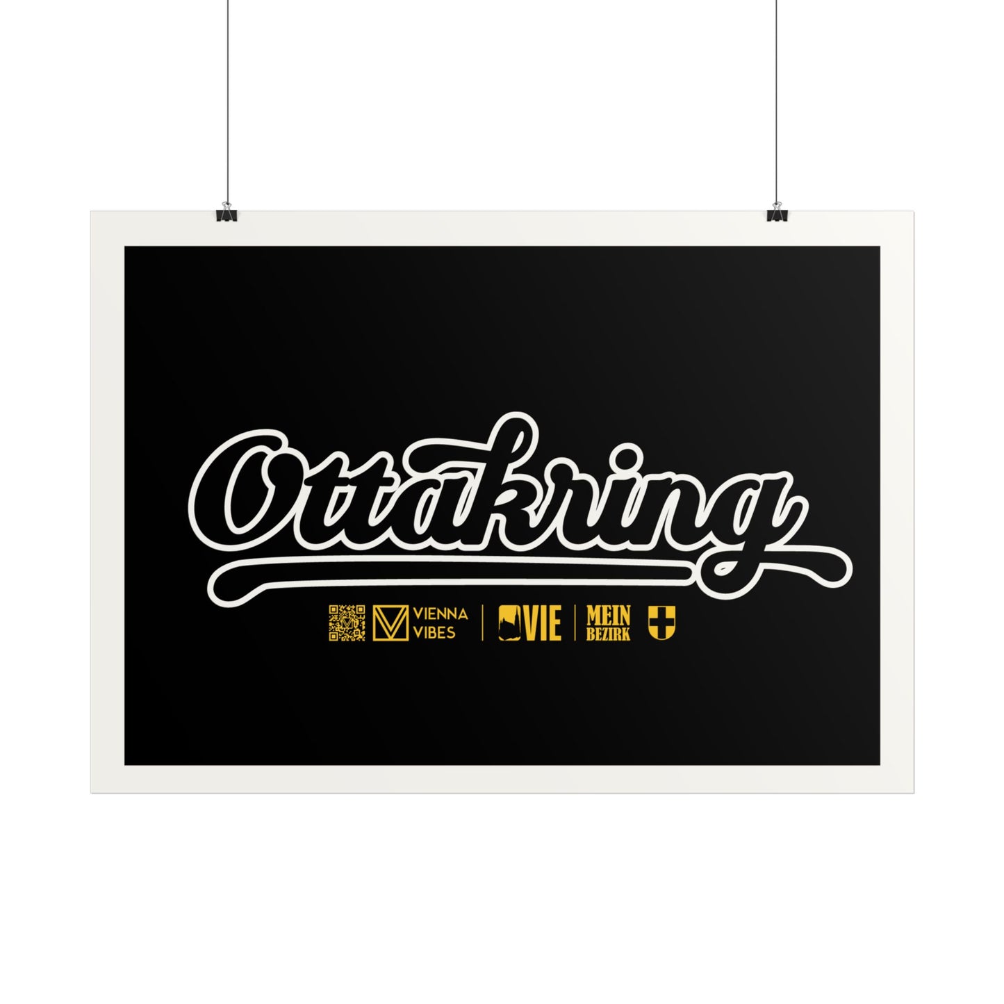 16 - Team Ottakring Schriftzug Art Print