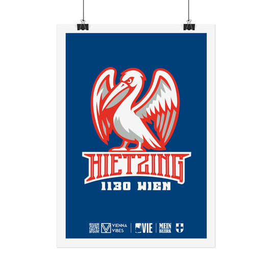 13 - Team Hietzing Maskottchen/Logo Art Print