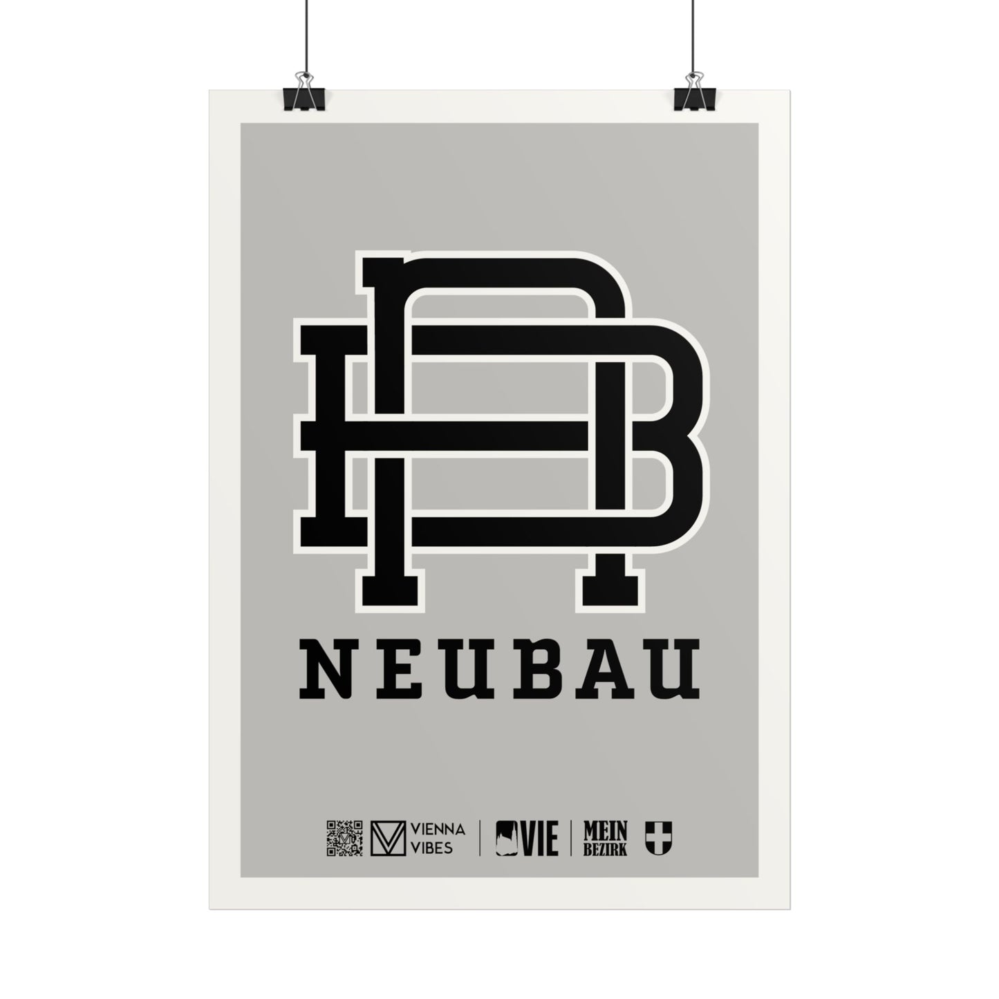 07 - Team Neubau Monogramm Art Print