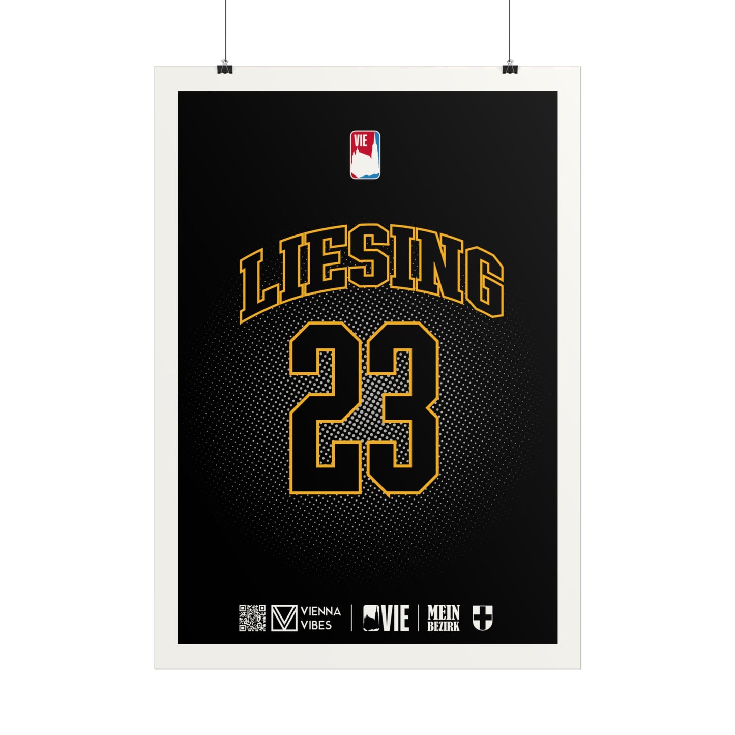 23 - Team Liesing - Trikot Art Print