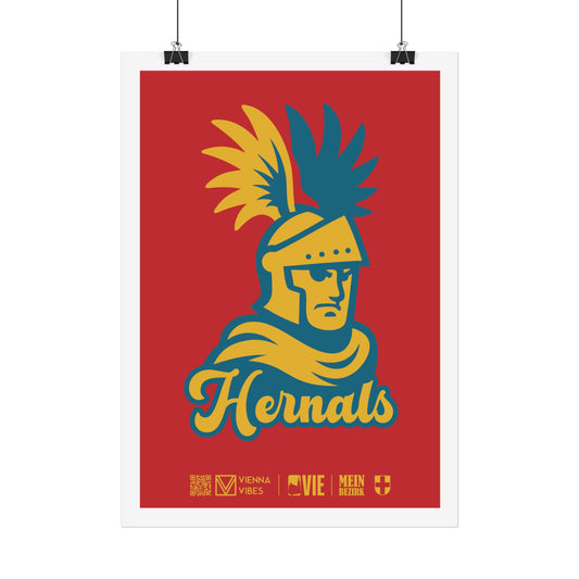 17 - Team Hernals Maskottchen/Logo Art Print