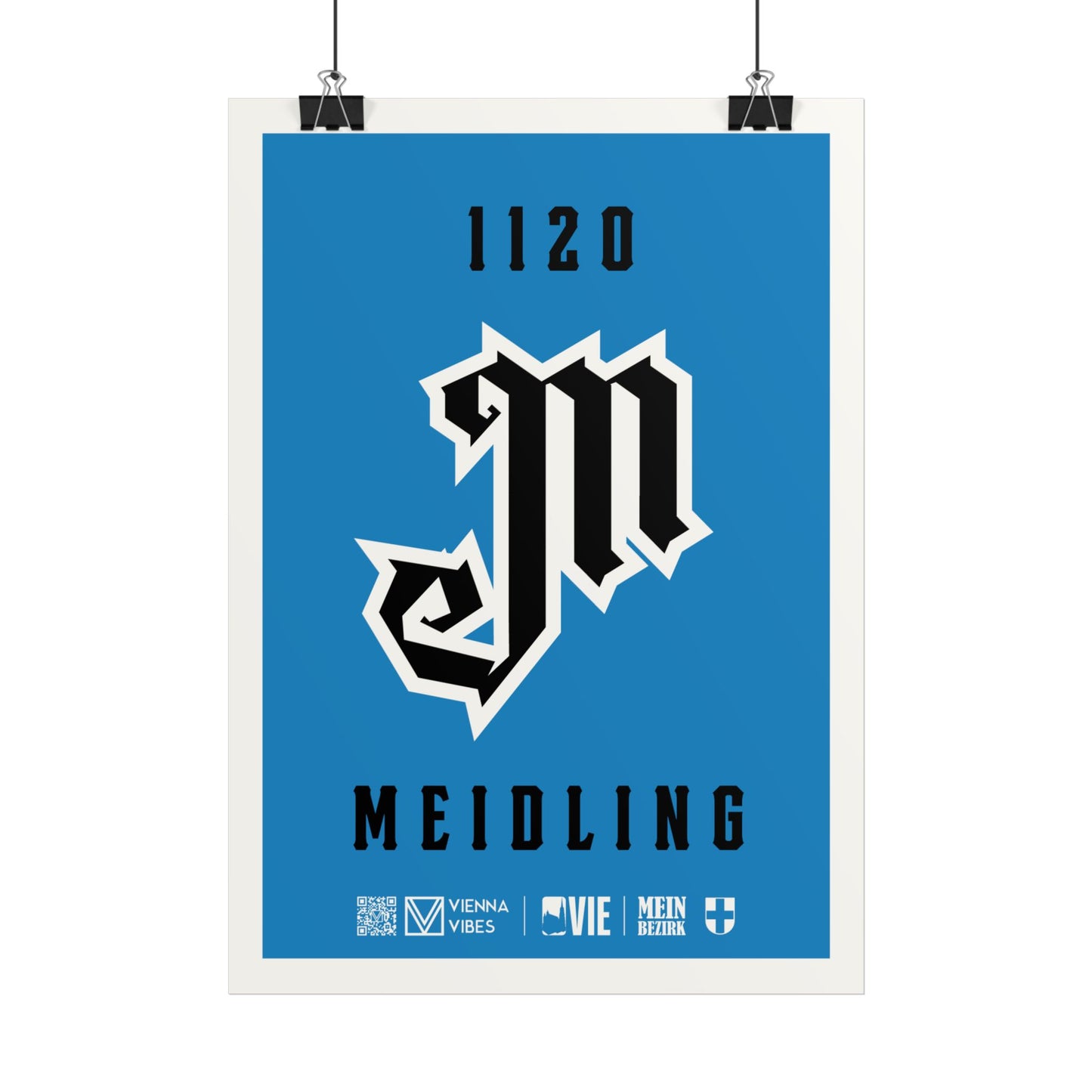 12 - Team Meidling Monogramm Art Print