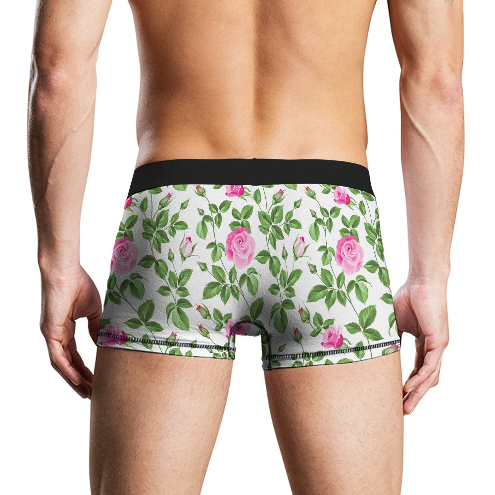 Rosen auf Porzellan Boxershort
