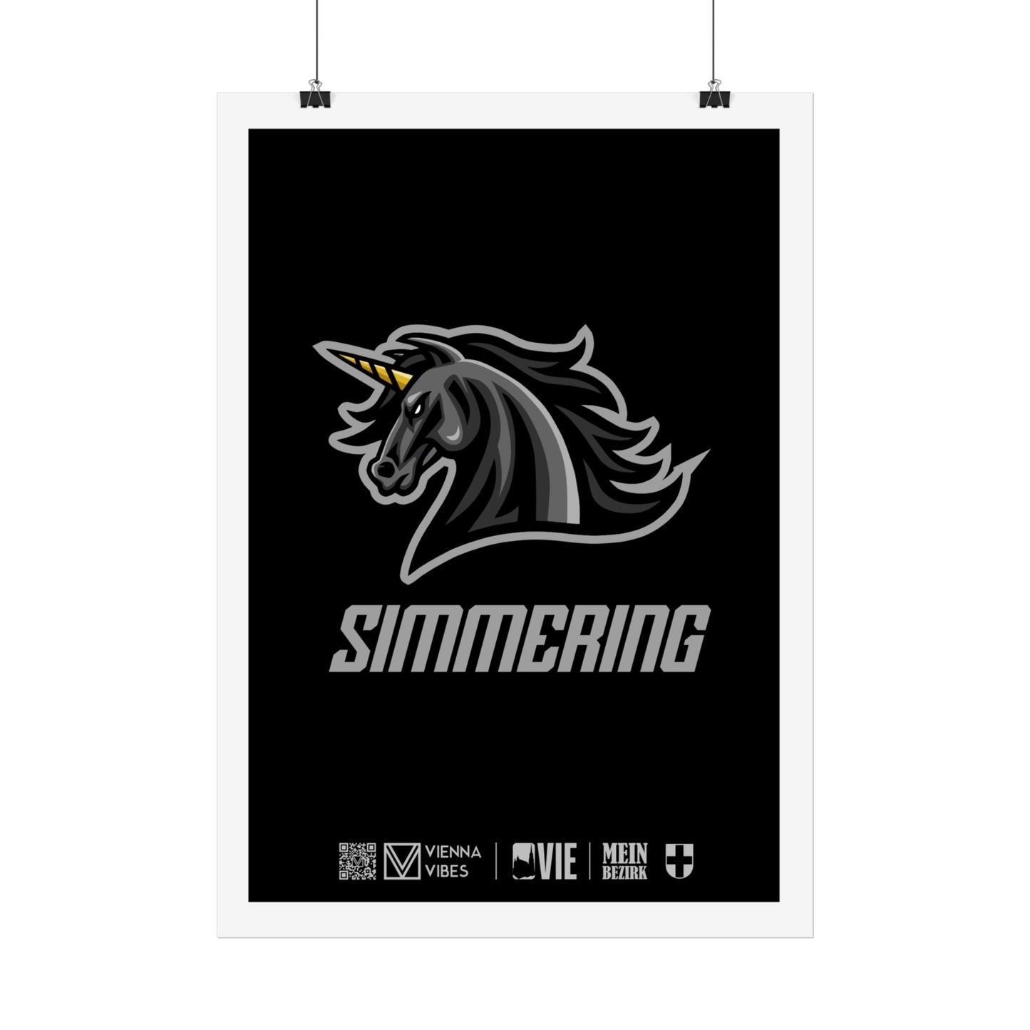 11 - Team Simmering Maskottchen/Logo Art Print