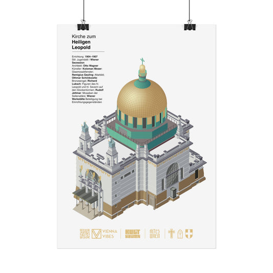 Kirche am Steinhof (Otto-Wagner-Kirche) - Art Print