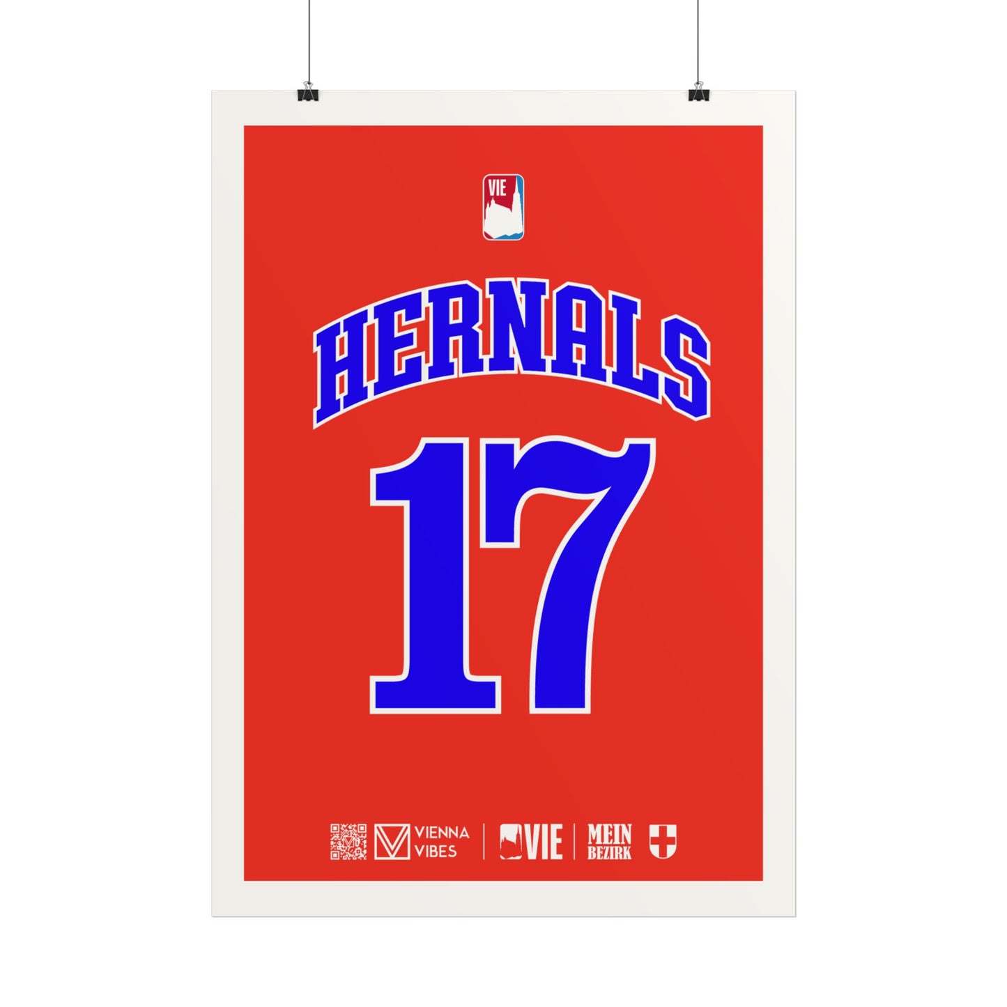 17 - Team Hernals - Trikot Art Print