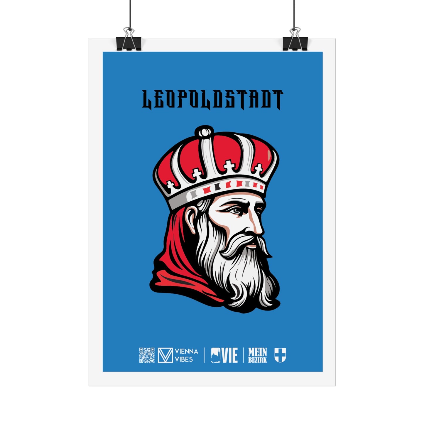 02 - Team Leopoldstadt Maskottchen/Logo Art Print