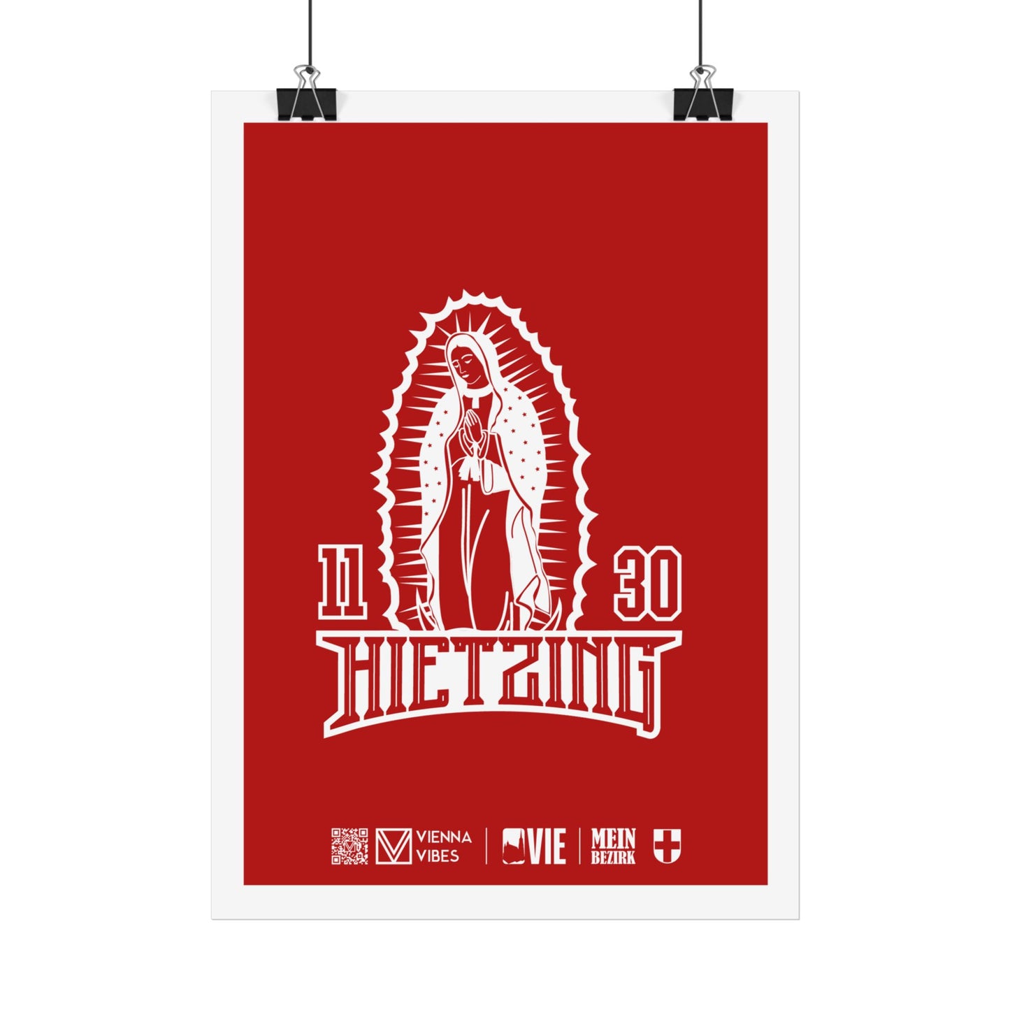 13 - Team Hietzing Maskottchen/Logo Art Print