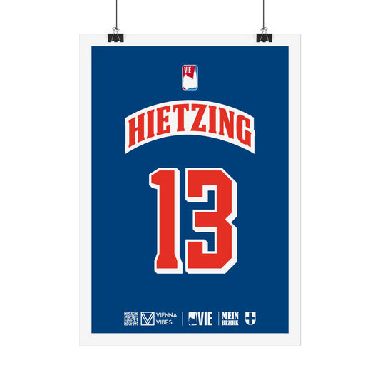 13 - Team Hietzing - Trikot Art Print