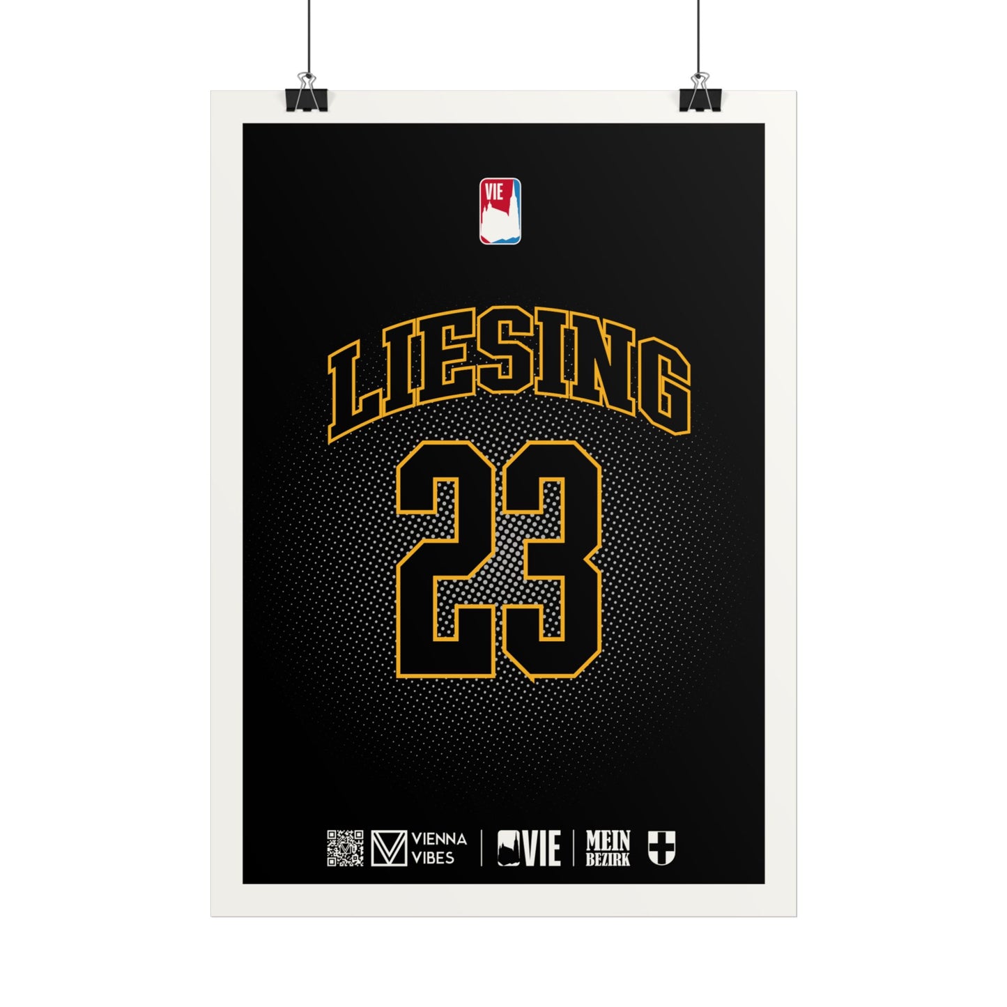 23 - Team Liesing - Trikot Art Print